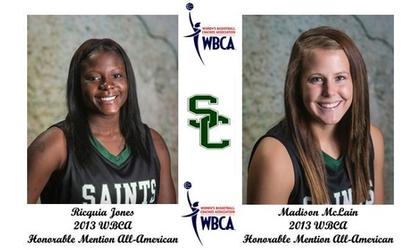 Two Lady Saints Honorable Mention All Americans