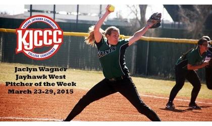 Wagner is KJCCC West Pitcher of the Week
