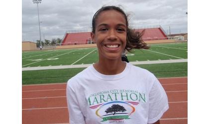 McKenzie Wright Jumps for Joy at WAC Meet