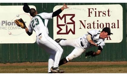 One Up and One Down for Saints Baseball