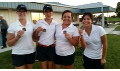 LHS Girls Golf Fourth at Syracuse