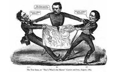 Looking at Lincoln: Political Cartoons From the Civil War Era