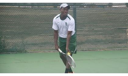 Saurombe Repeats at Metro State Singles Champ