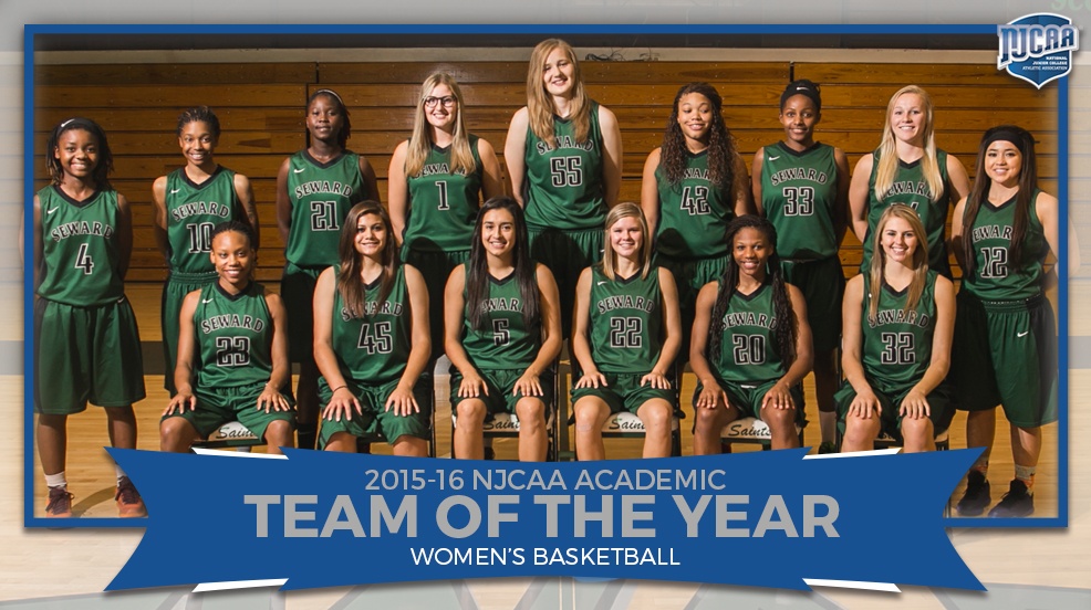 Lady Saints Named NJCAA Academic Team of the Year