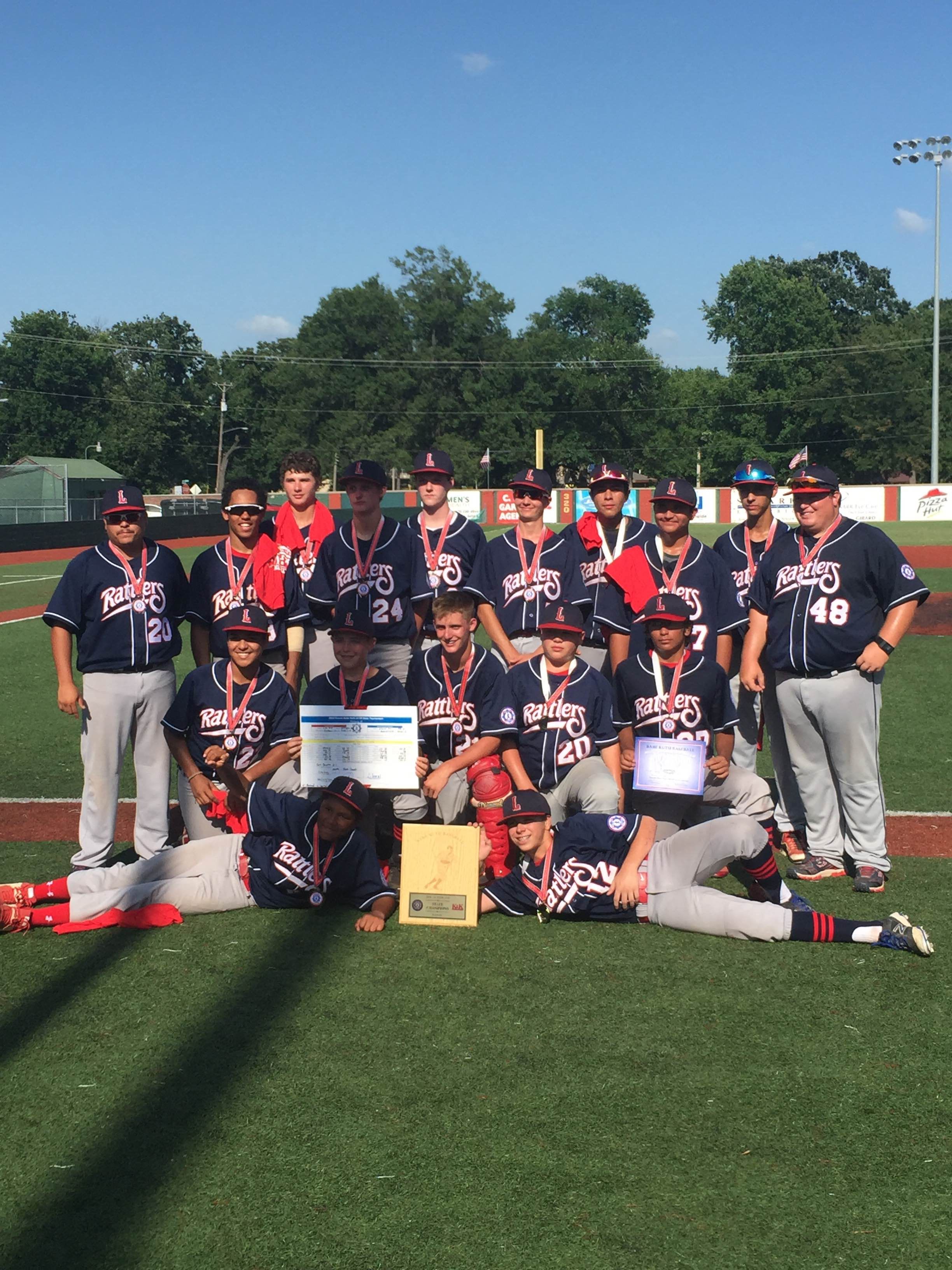 Rattlers Take 2nd at State as 14’s Win State