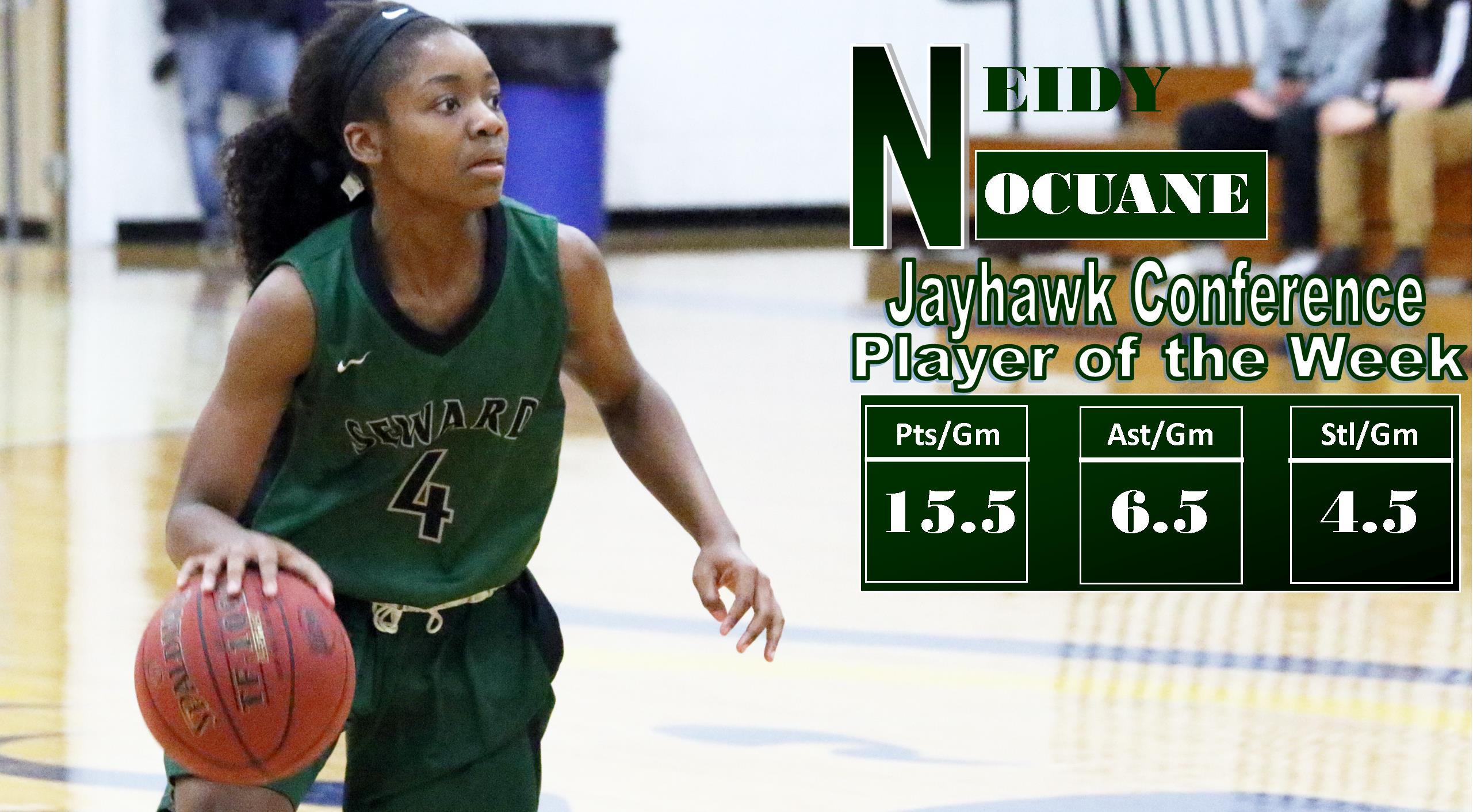 Seward’s Ocuane is KJCCC Player of the Week