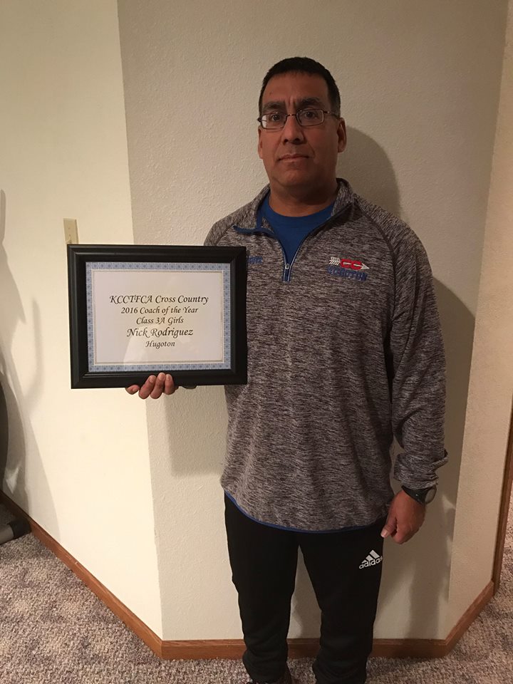 Hugoton’s Rodriguez Wins USTFCCA Kansas Coach of the Year