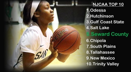 Lady Saints Move Back in Top 5