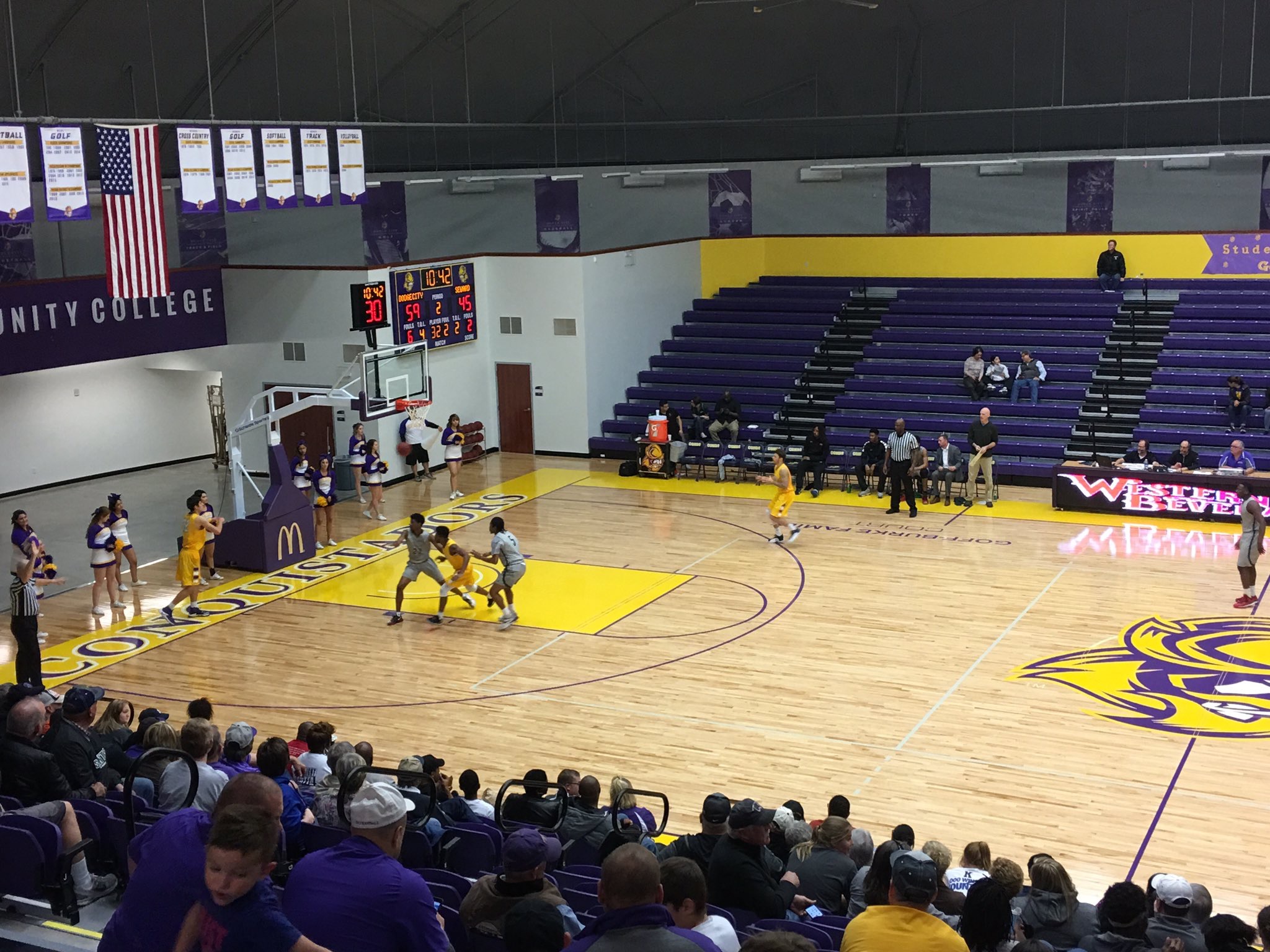 Beauregard Scores 40 in Loss at Dodge City