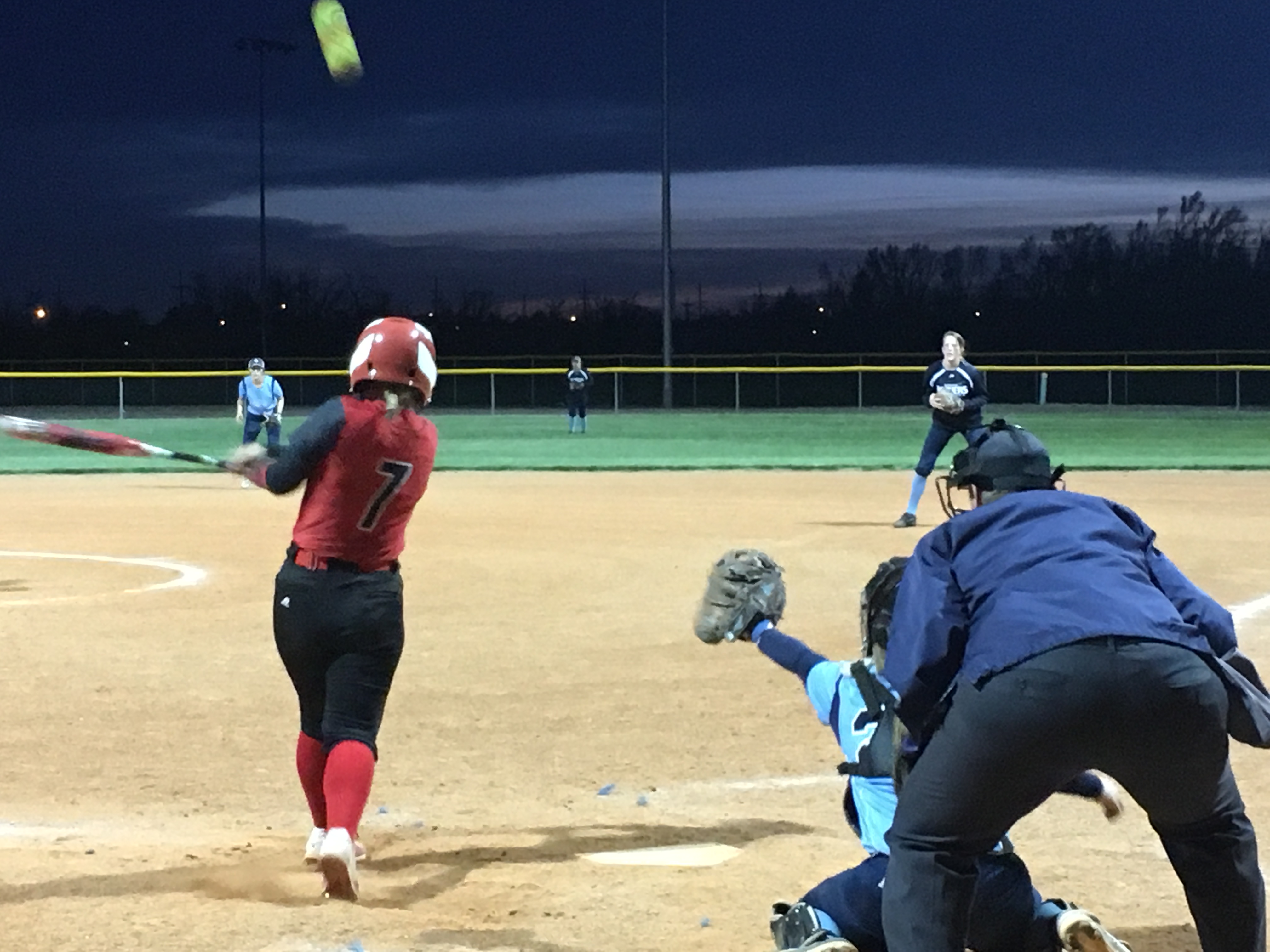 Liberal Splits to Open Softball Season