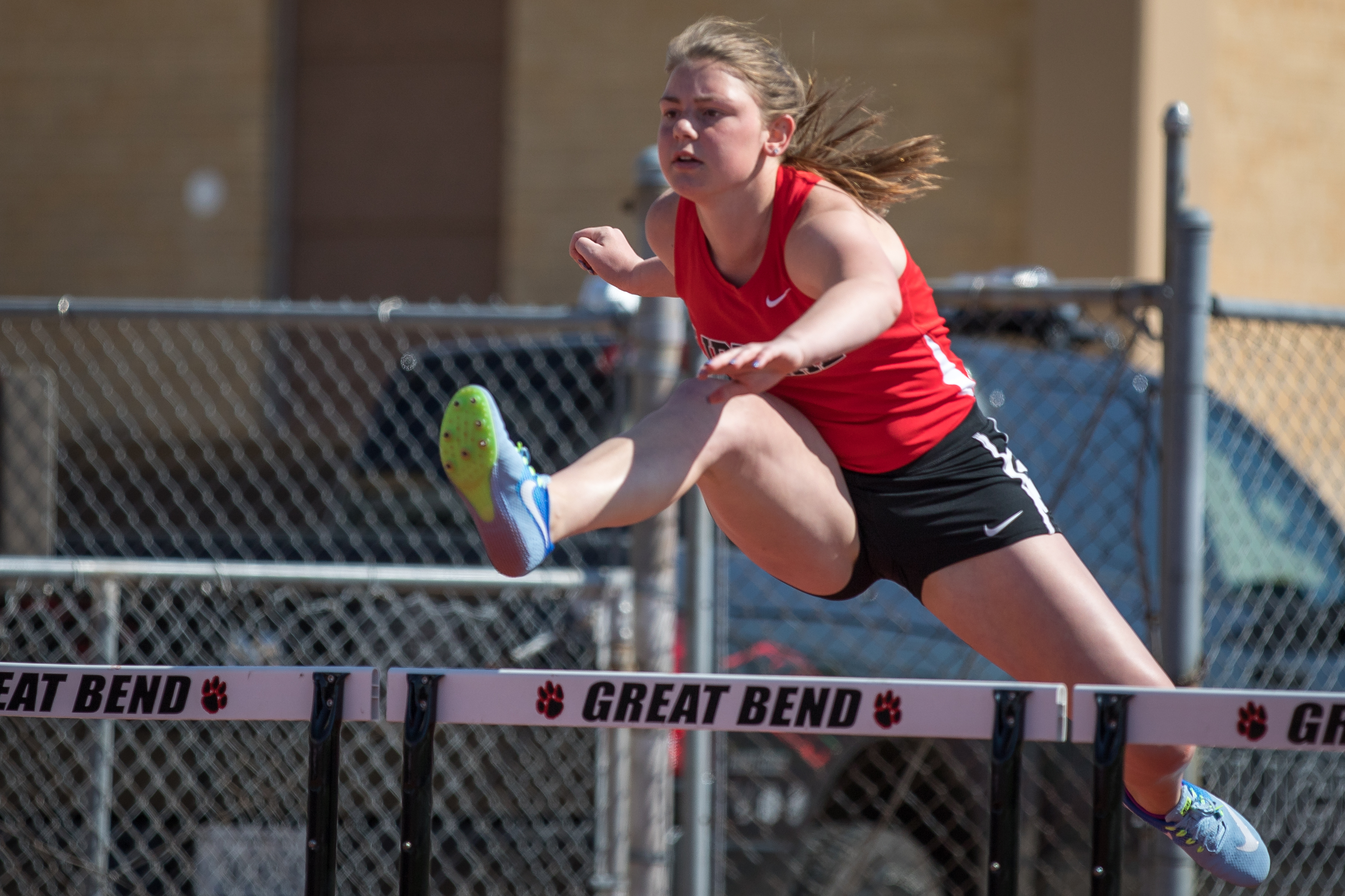 LHS Track Takes Partial Team to Great Bend