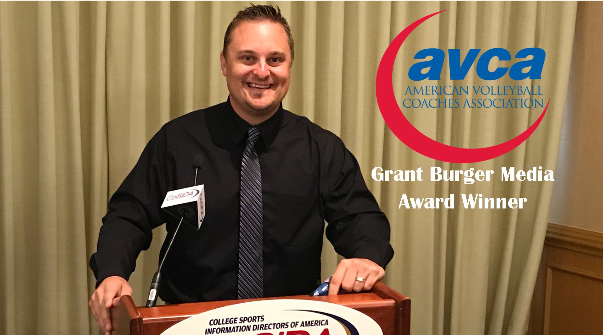 Allen Wins AVCA’s Grant Burger Award