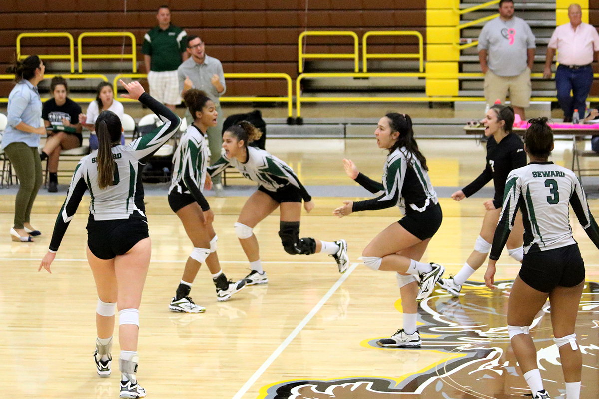 No. 5 Lady Saints Sweep in Garden City