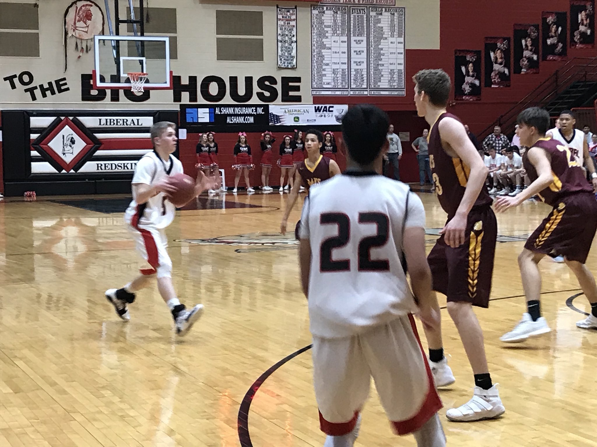 First Place Hays Holds Off Redskins