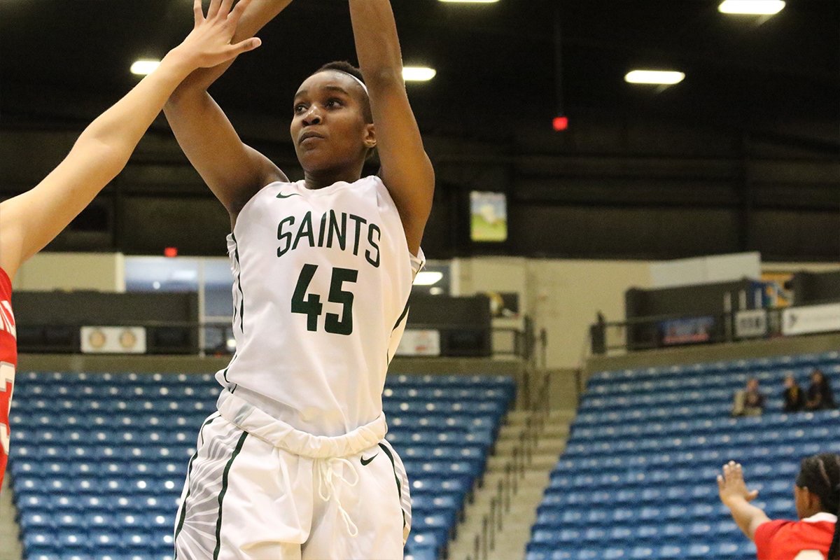 Covane’s Career High Lifts Lady Saints