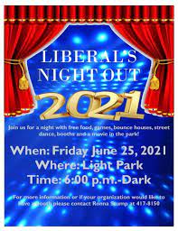 Liberal Night out Friday at Light Park