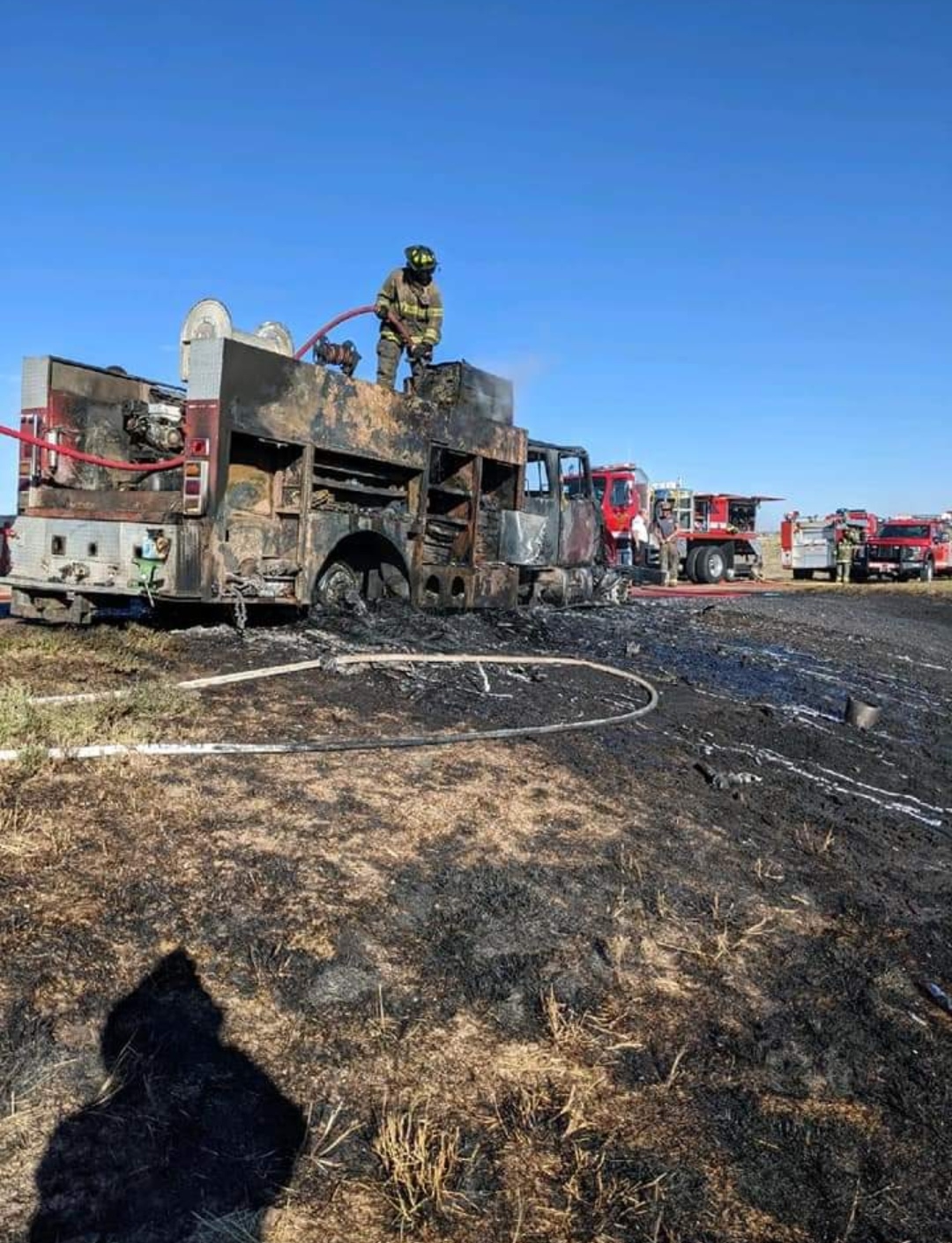 Vehicle Fire in Grant County