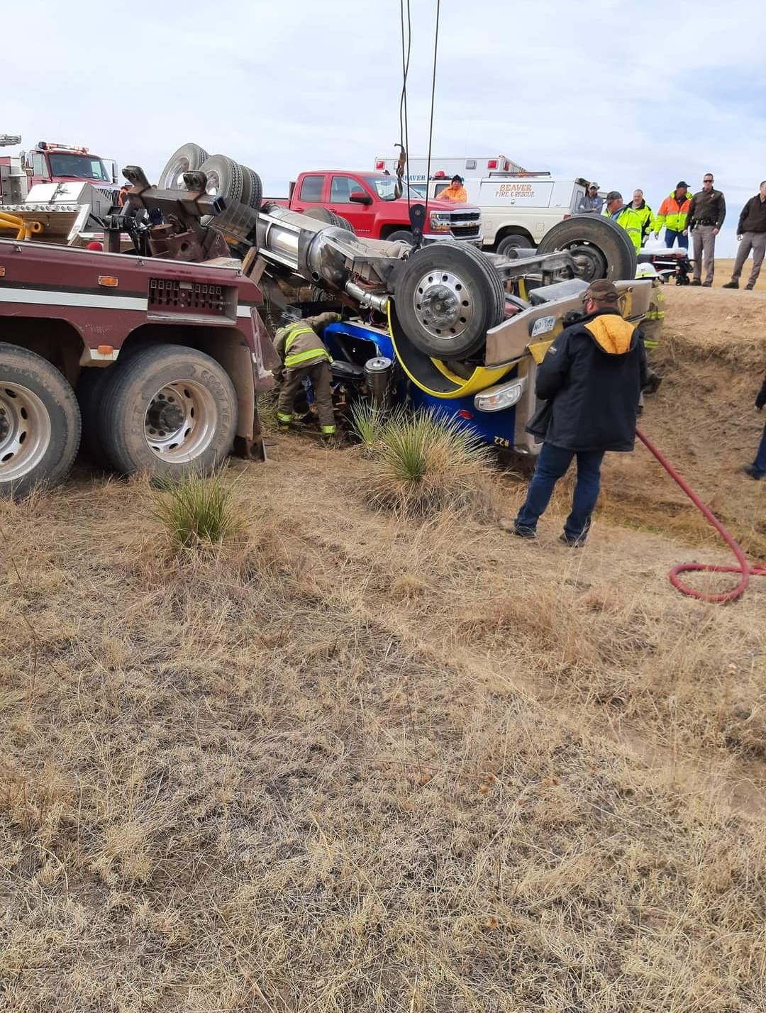 Oklahoma City Man Injured in Beaver County Accident