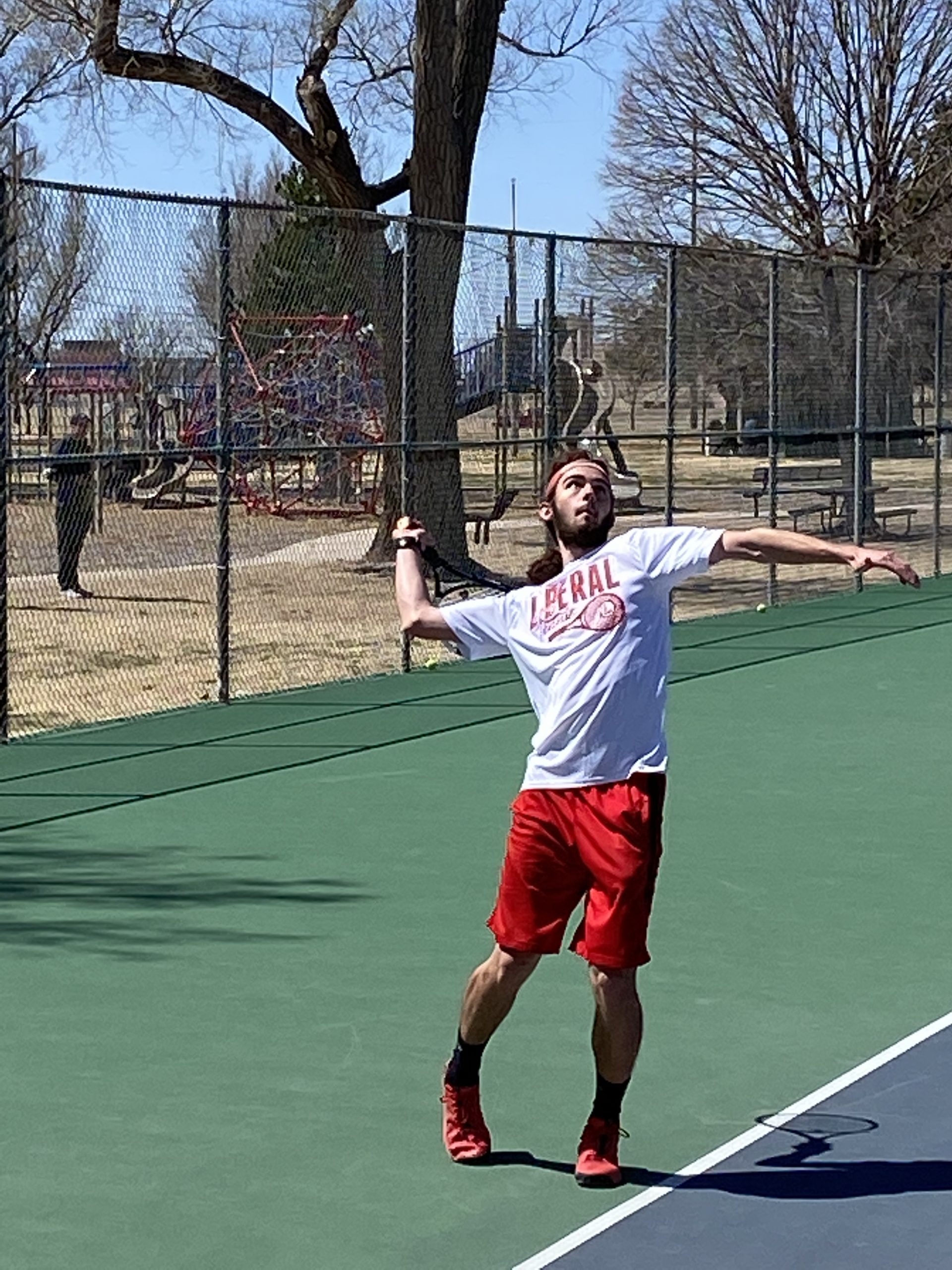 Liberal Opens Boys Tennis Season at Home