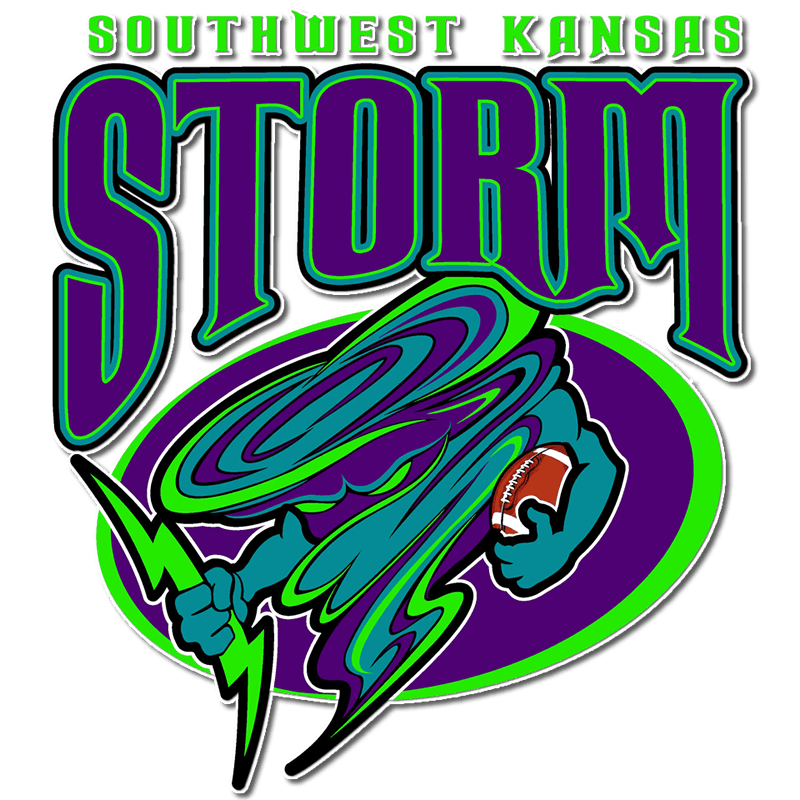 Southwest Storm Football Team in Liberal Monday