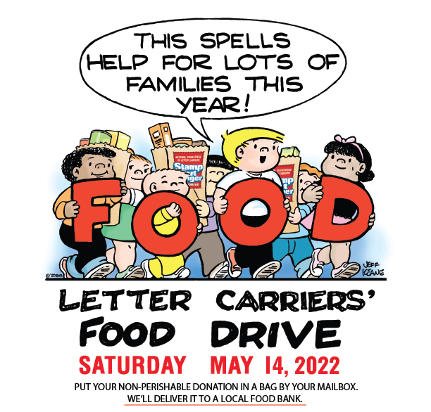 Stamp Out Hunger Food Drive This Saturday