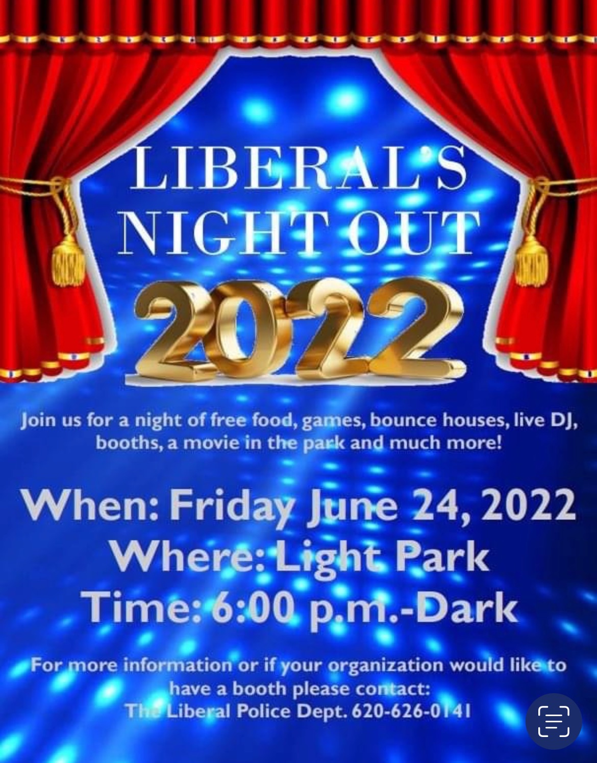 Liberal’s Night Out is Friday in Light Park