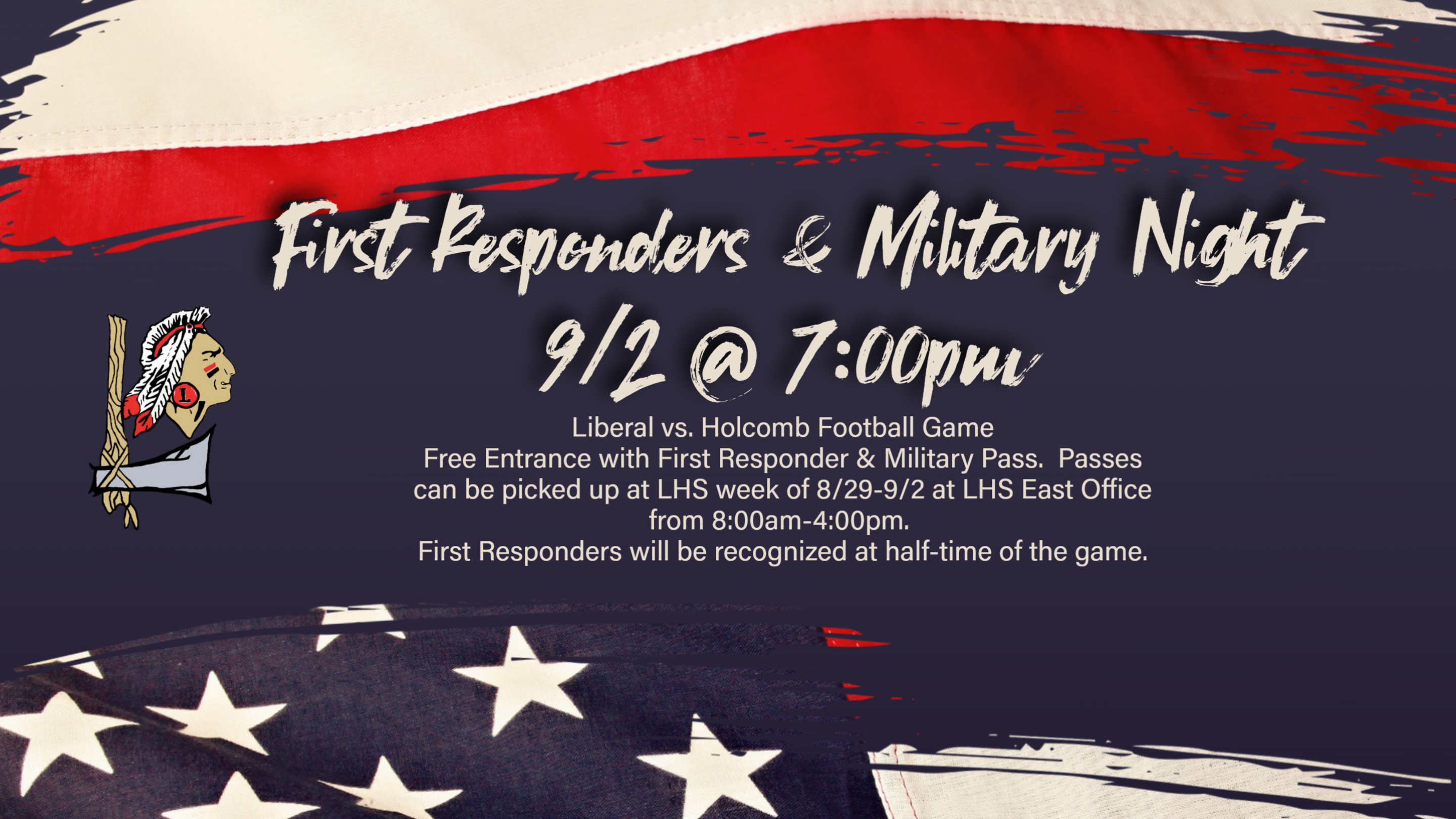 LHS Hosts Military/First Responders Night Friday