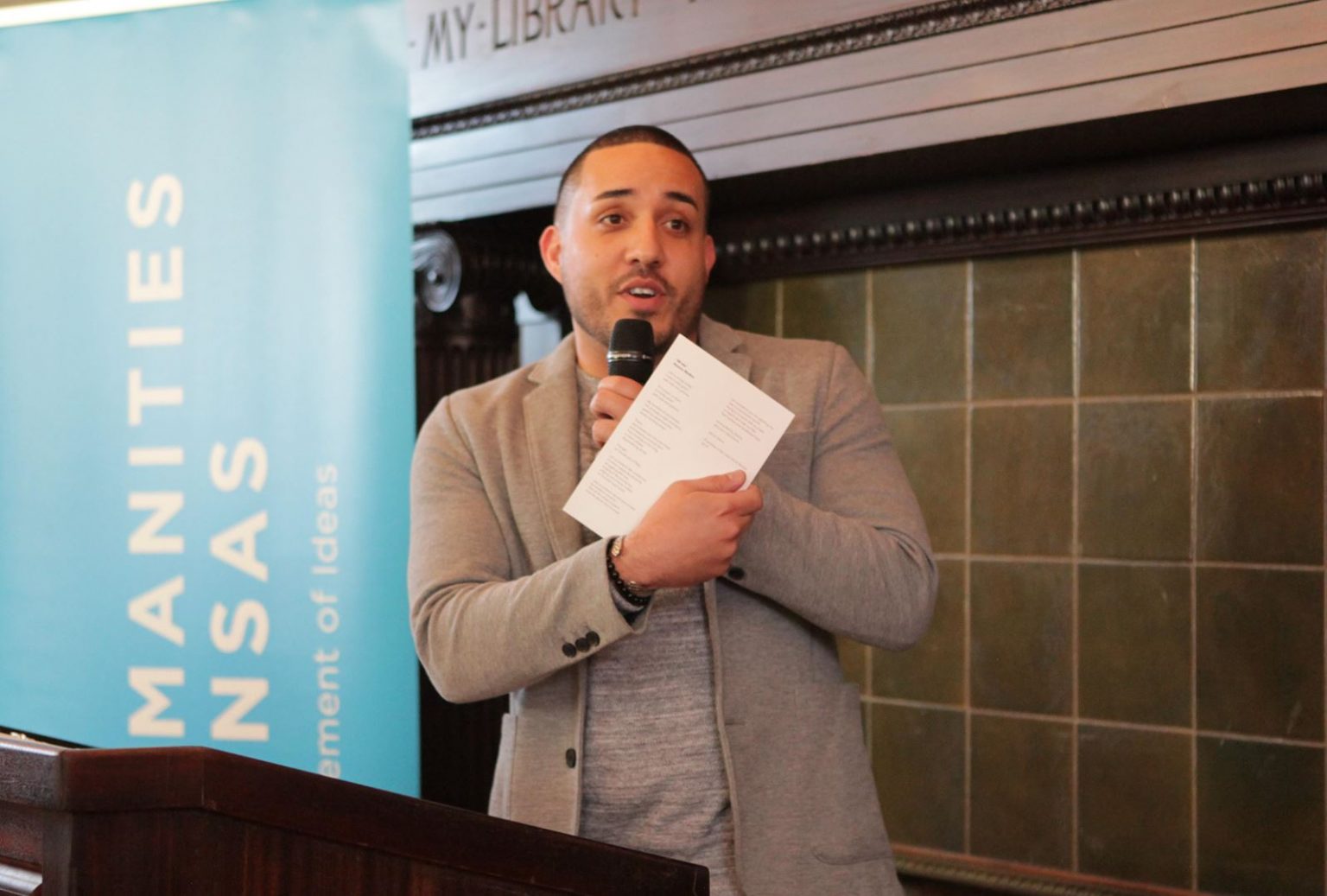 Kansas Poet Laureate Huascar Medina to speak at SCCC Library