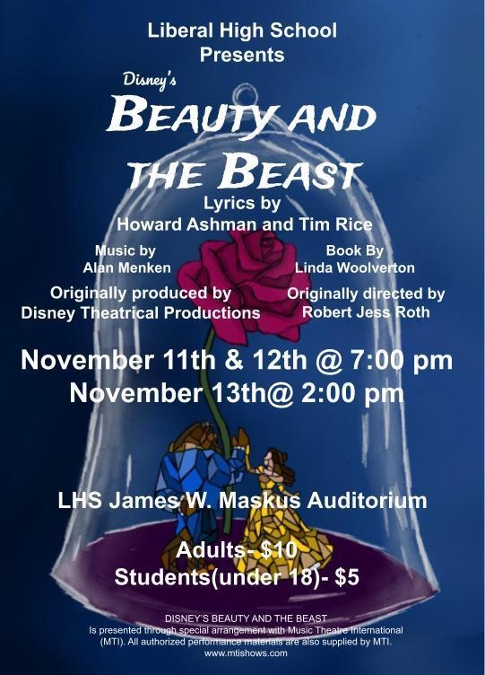 LHS Presents Beauty and the Beast this Weekend