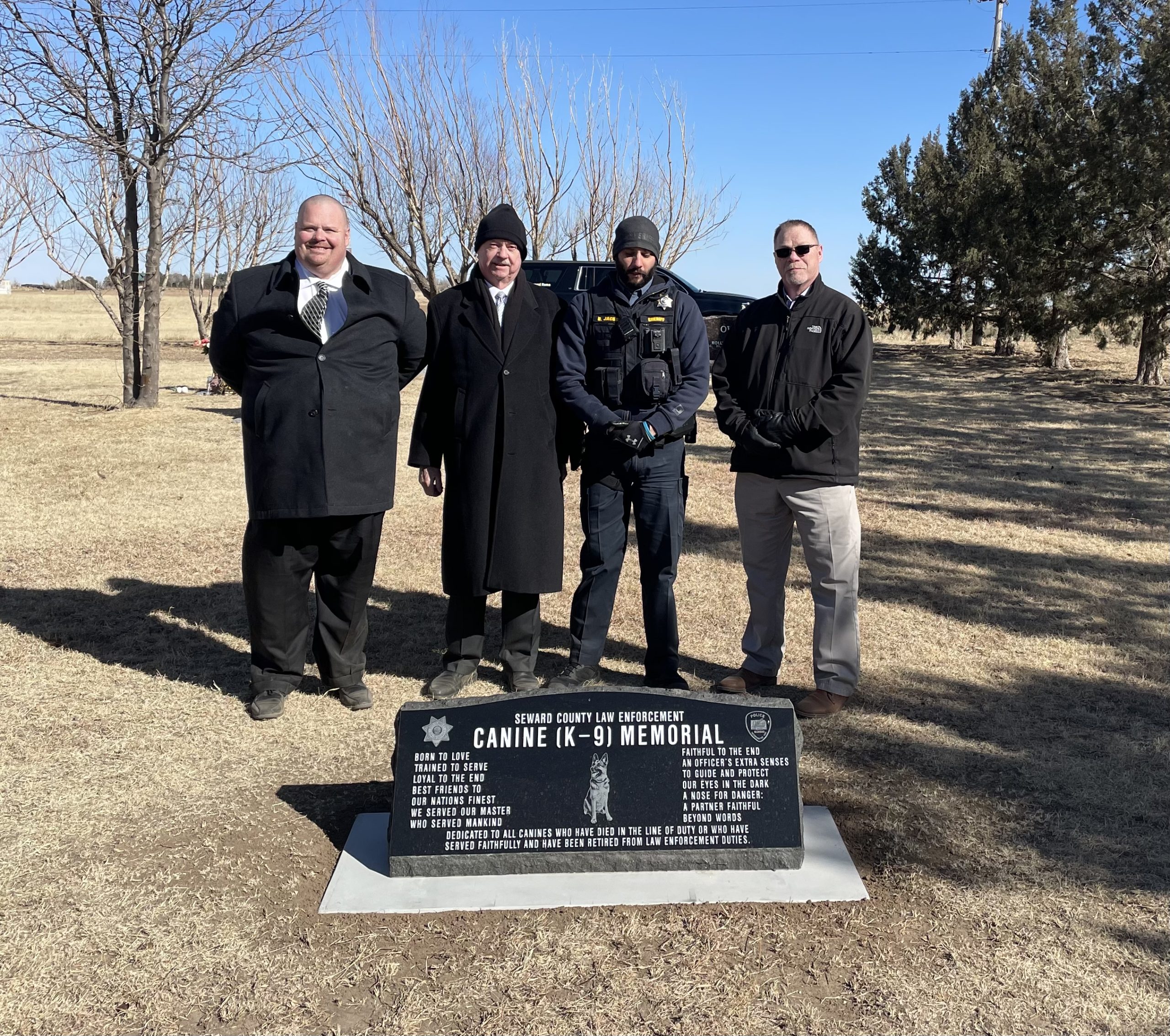 K-9 Memorial Unveiled at Restlawn Cemetery
