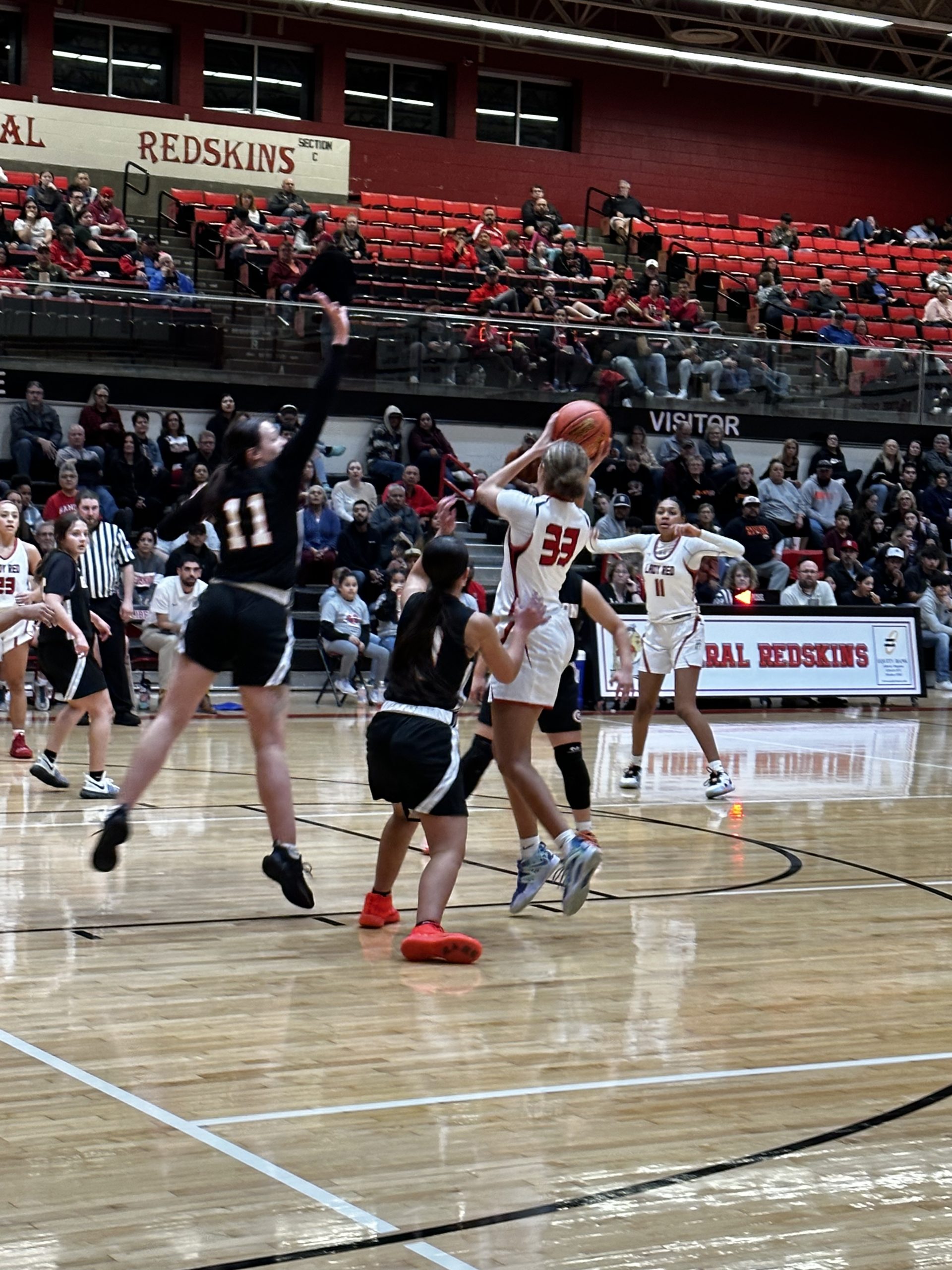 Lady Red Breaks Out in Win Over Guymon