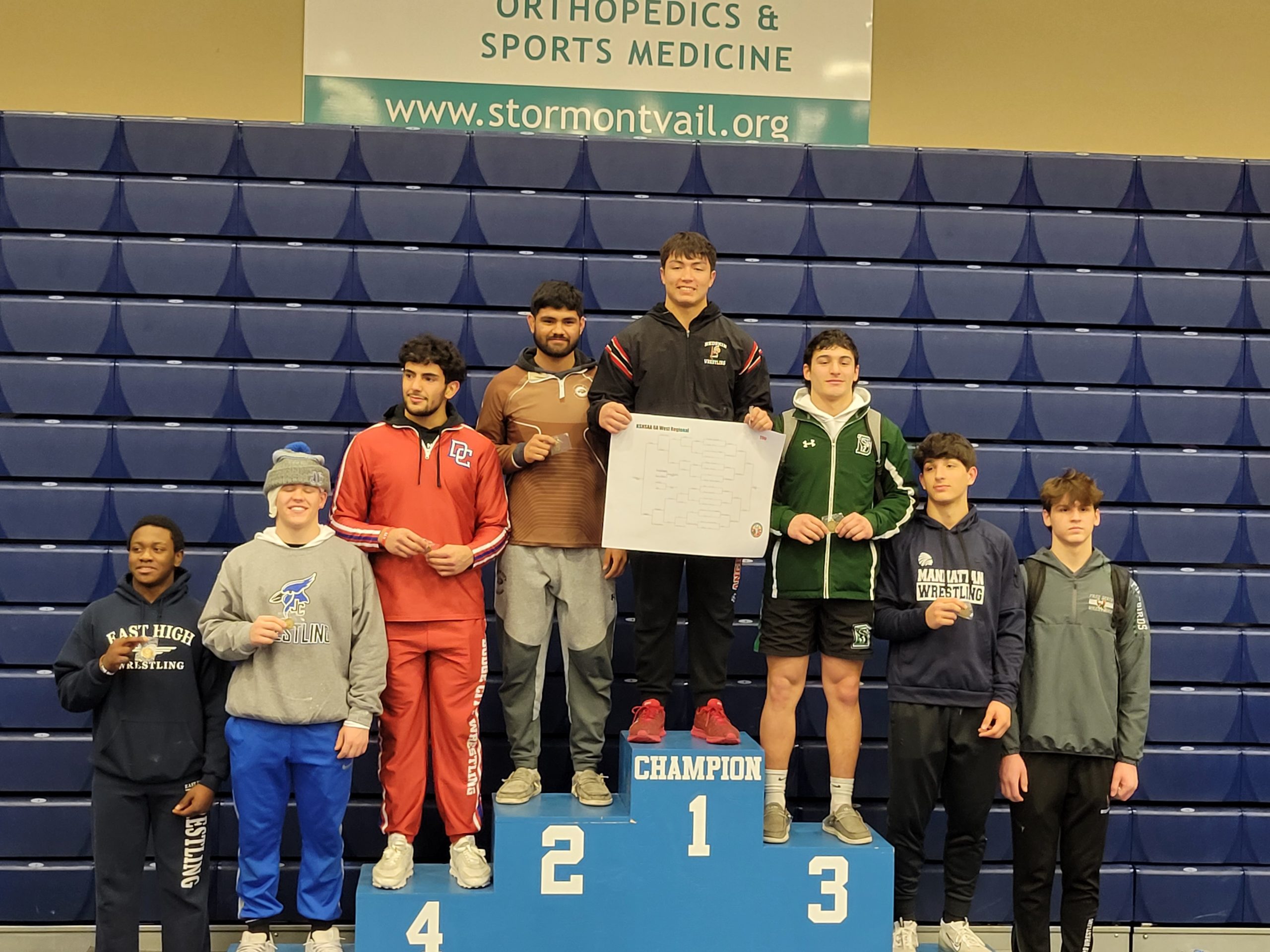 Redskin Wrestling Qualifies Six to State as Juarez Wins Regional