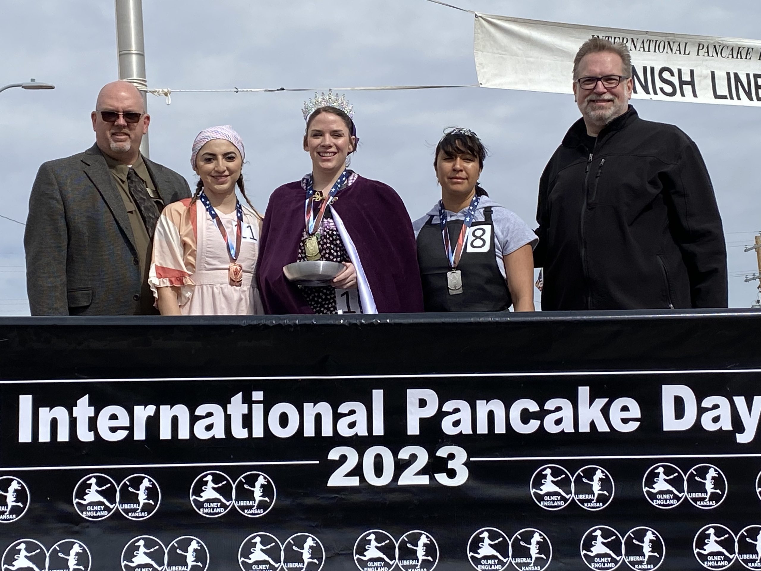 Isabelle Sullenger Wins Pancake Day Race