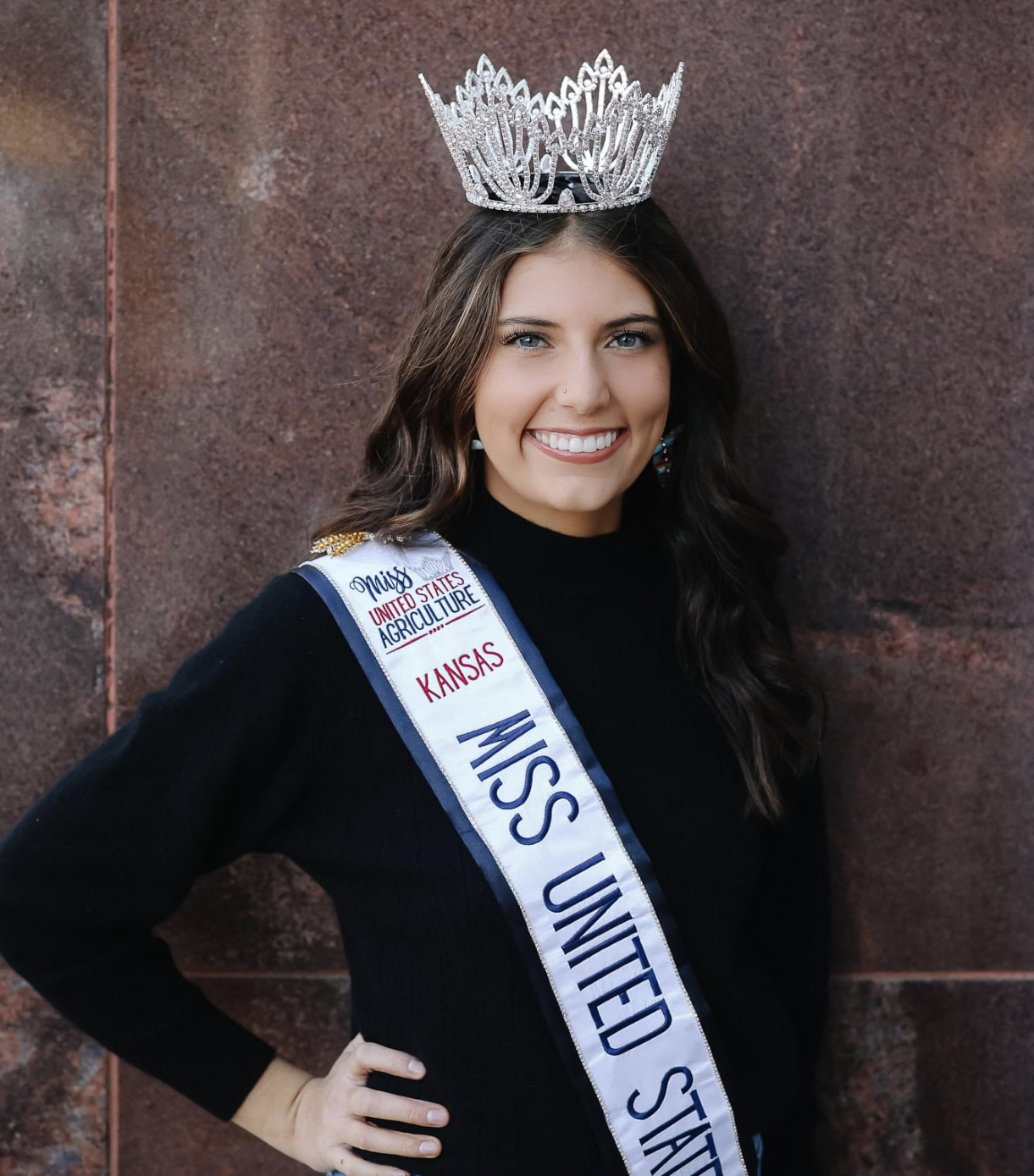 2023 Kansas Miss United States Agriculture Baylee Hutcheson Running in 2023 Pancake Race