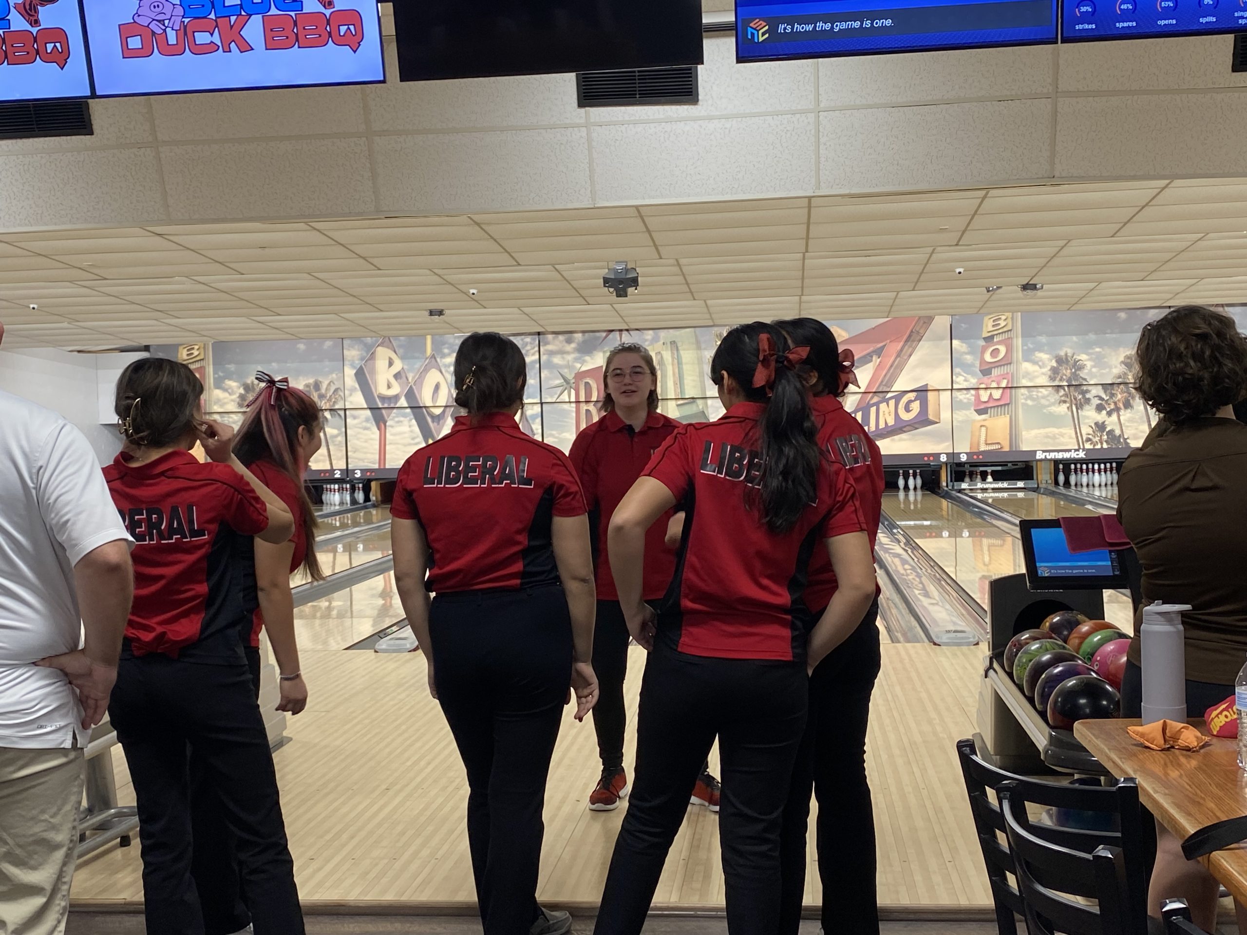 LHS Bowling Hosts Garden City and Holcomb