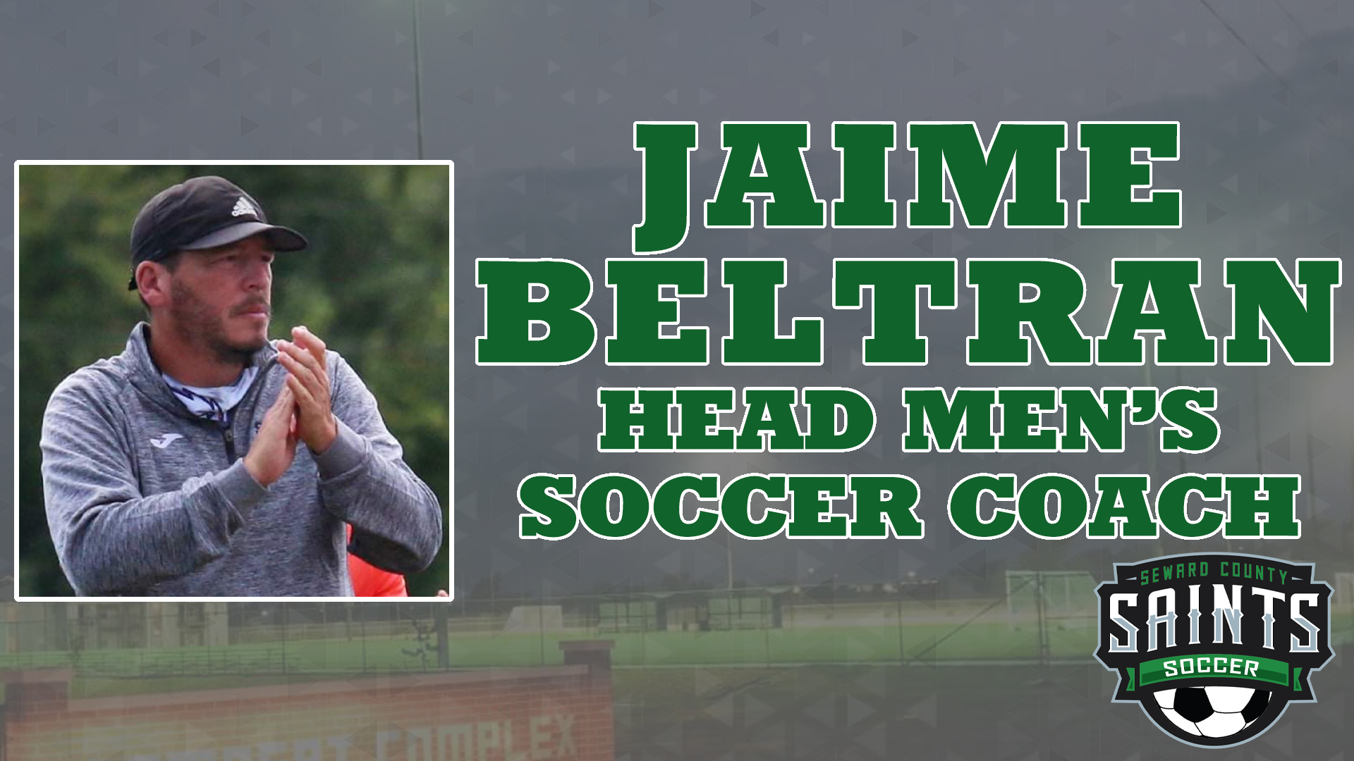 Beltran hired as Head Men’s Soccer Coach at SCCC