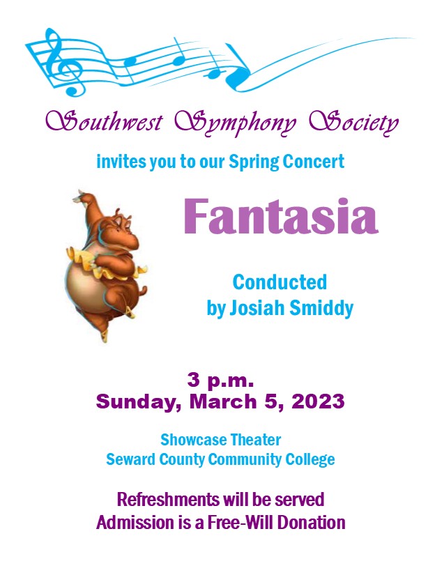 Southwest Symphony Society Orchestra to present “Fantasia”