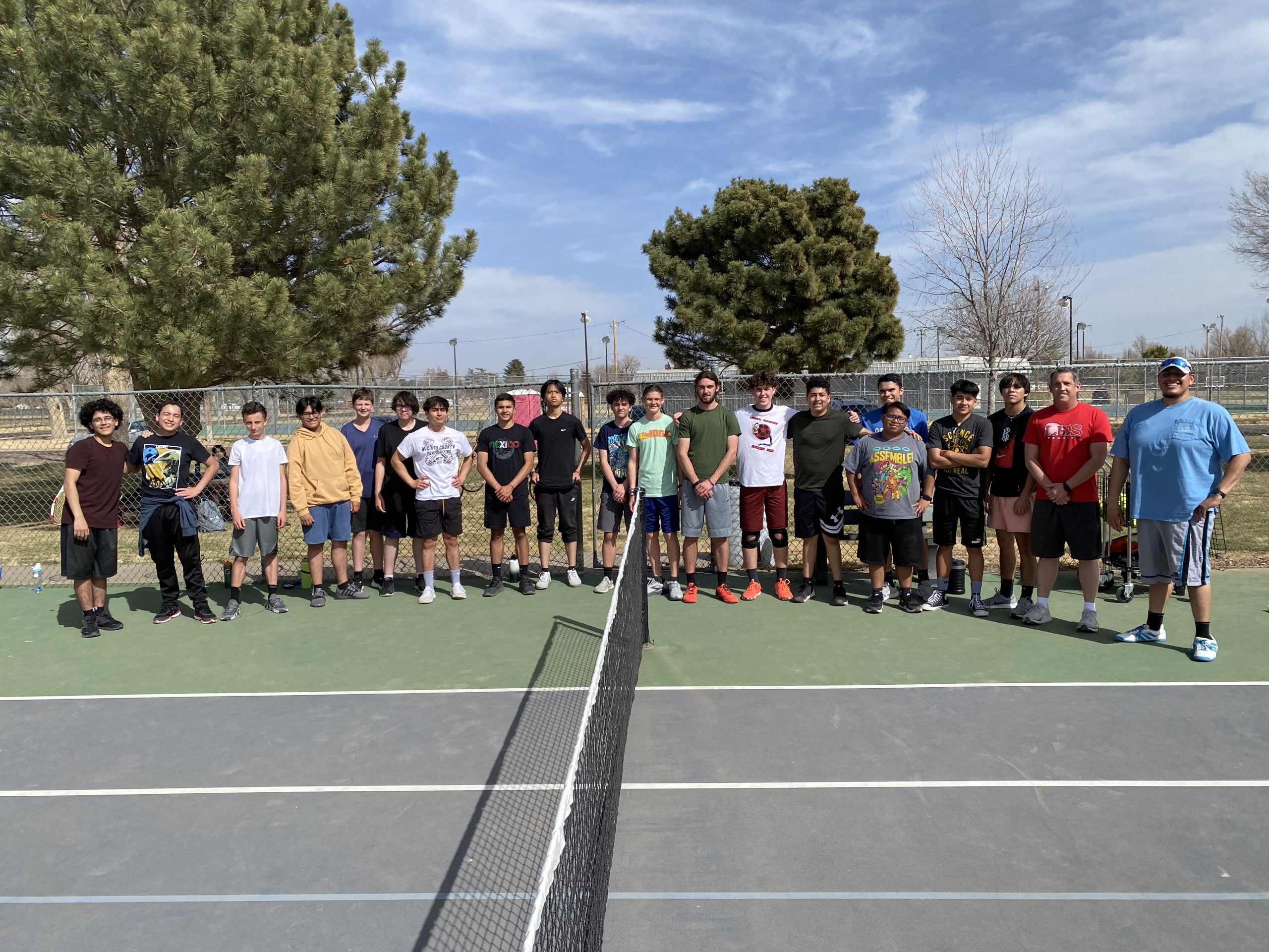 LHS Boys Tennis not Short on Optimism