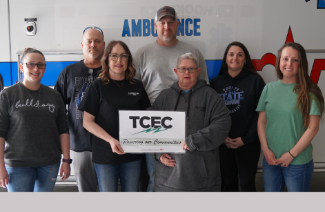 TCEC Donates $38,000 to First Responders