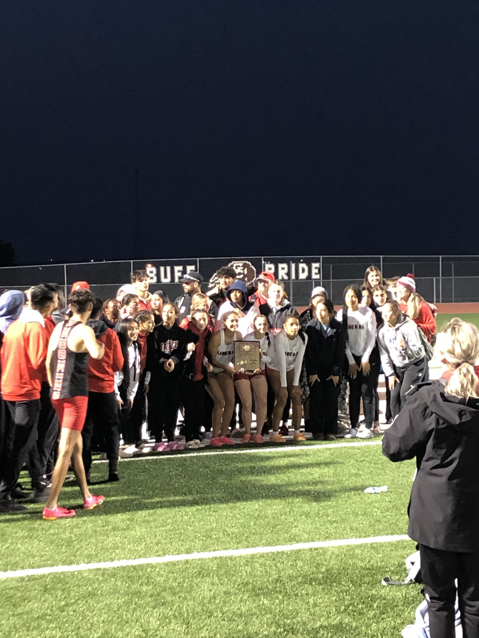 Liberal Girls Track Team Wins Garden City Regional