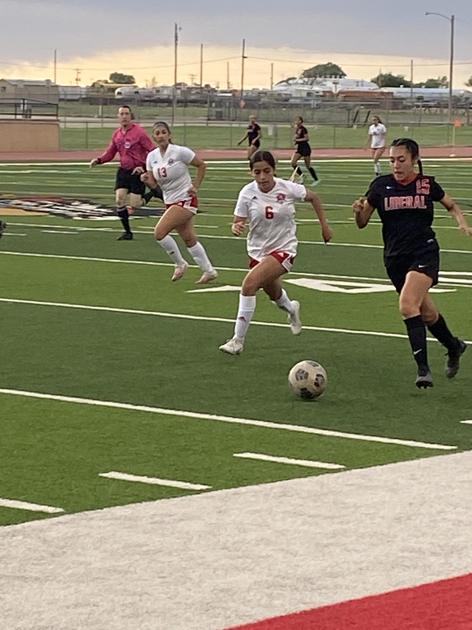Dodge City Blanks Lady Red Soccer