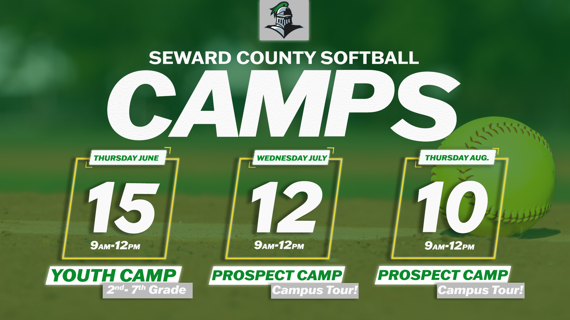 Seward Softball Hosts Summer Camps