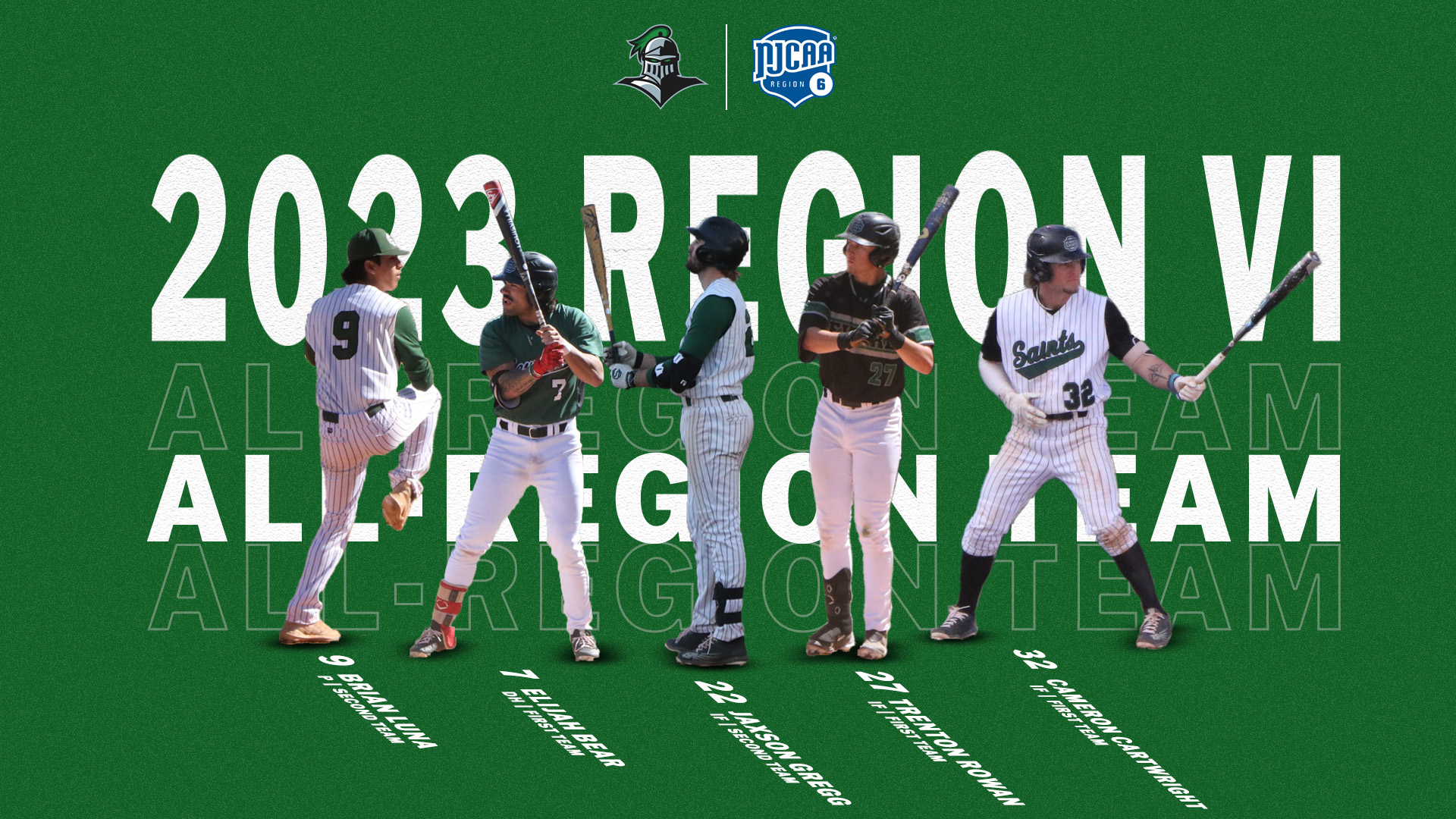 Saints Atop the Region with 5 All Region Players