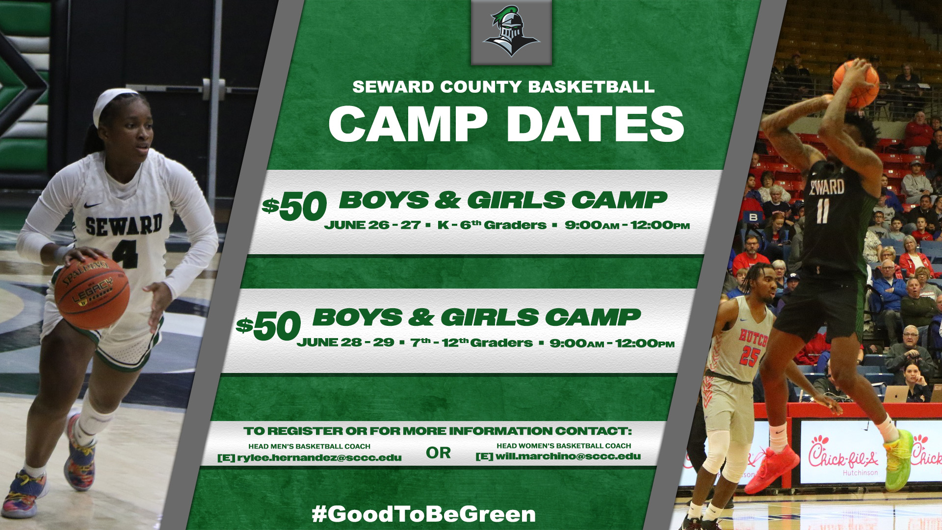 Seward Men’s and Women’s Basketball to Hold Joint Camp