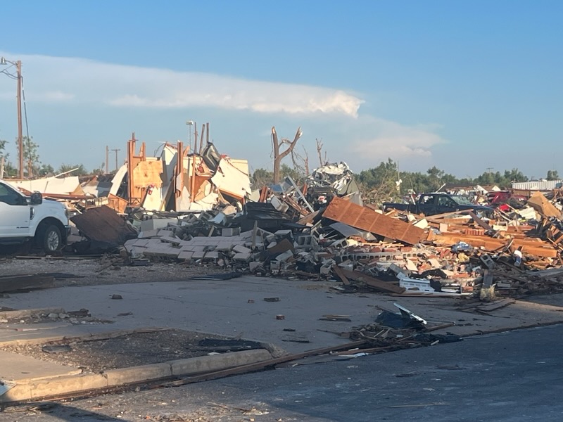 Tornado Strikes Perryton