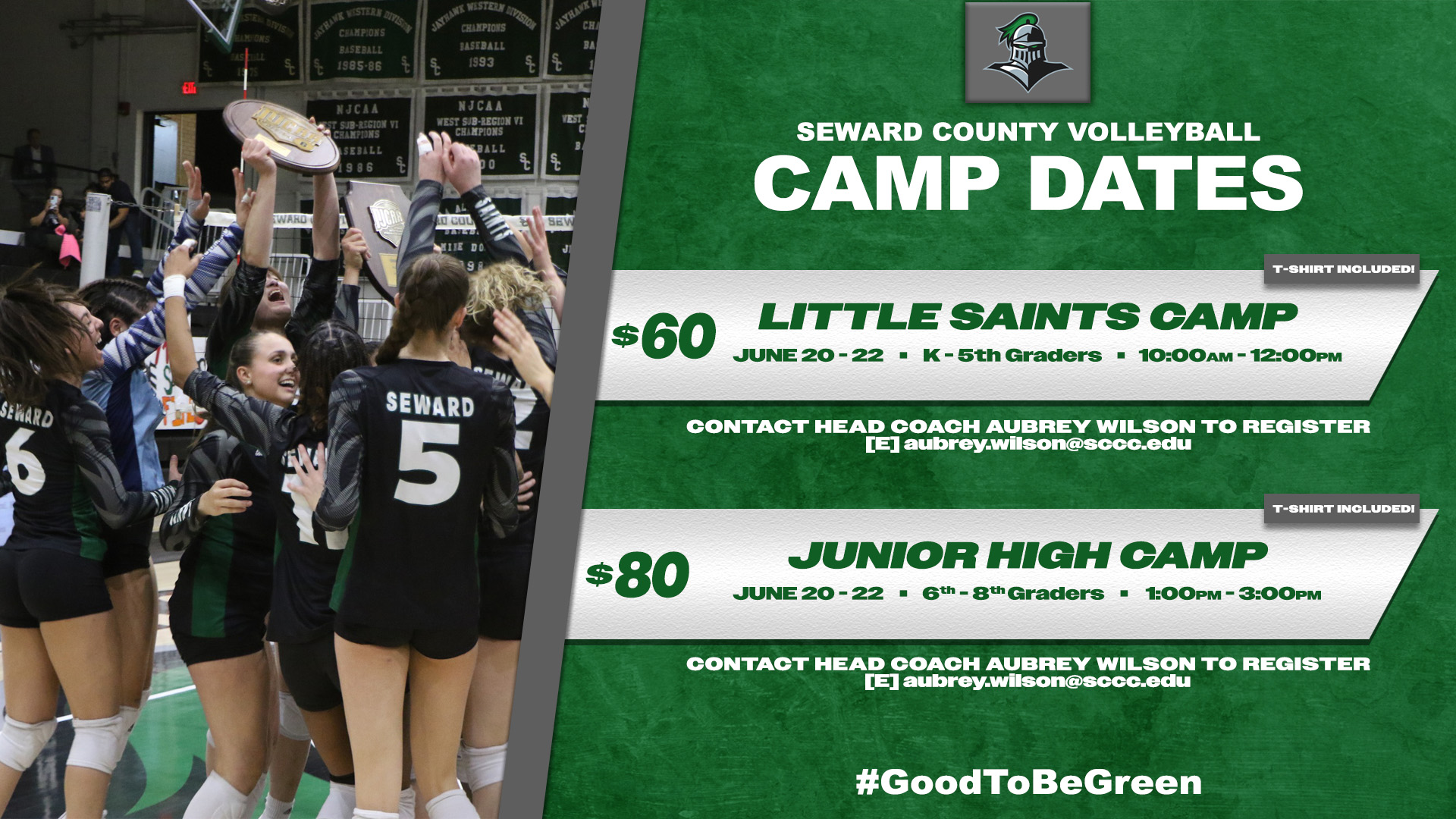 Seward Hosts Youth Volleyball Camps in June