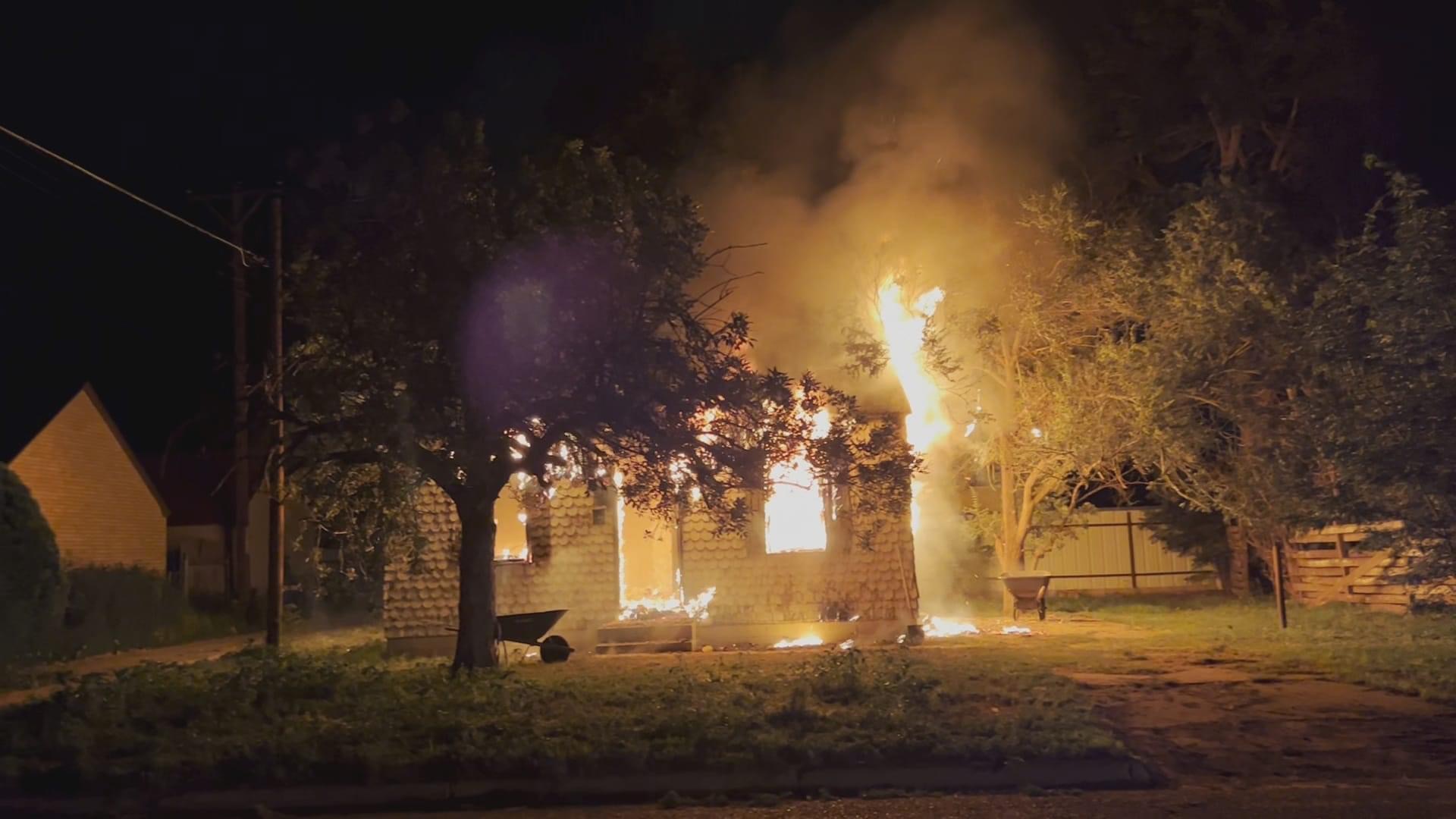 Guymon Home Destroyed By Fire