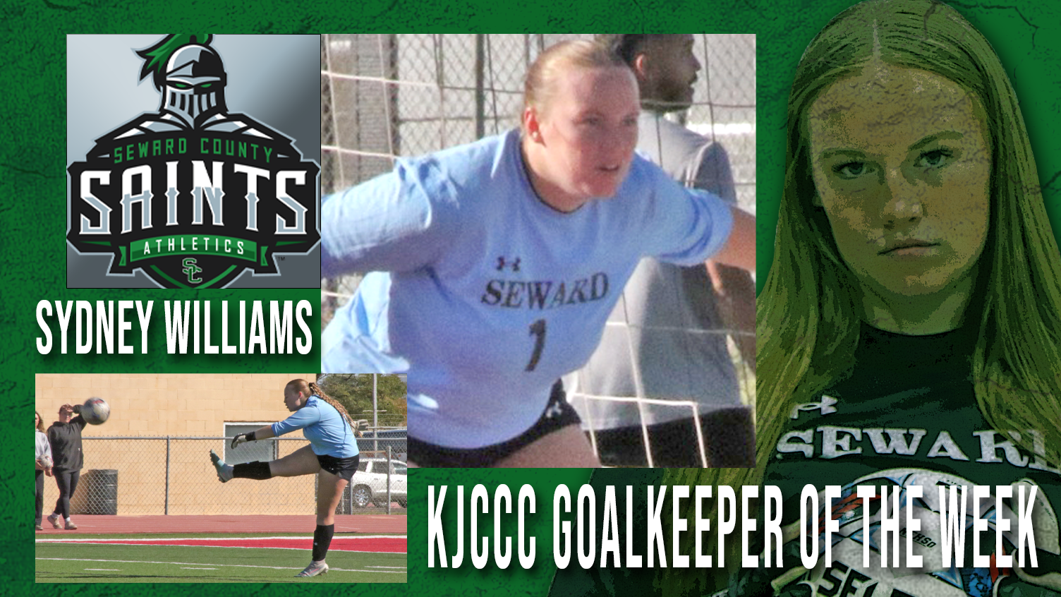 Seward Men and Women Win Goal Keepers of the Week