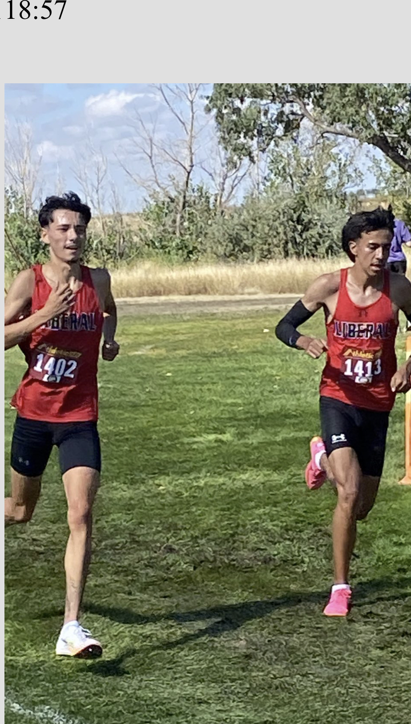 Pavia and Foster 1st Team All WAC Boys Cross Country