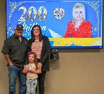 TCEC’s Own Austyn Ordonez Is The Lucky Winner of Dolly Parton’s Imagination Library 200 Millionth Book Milestone